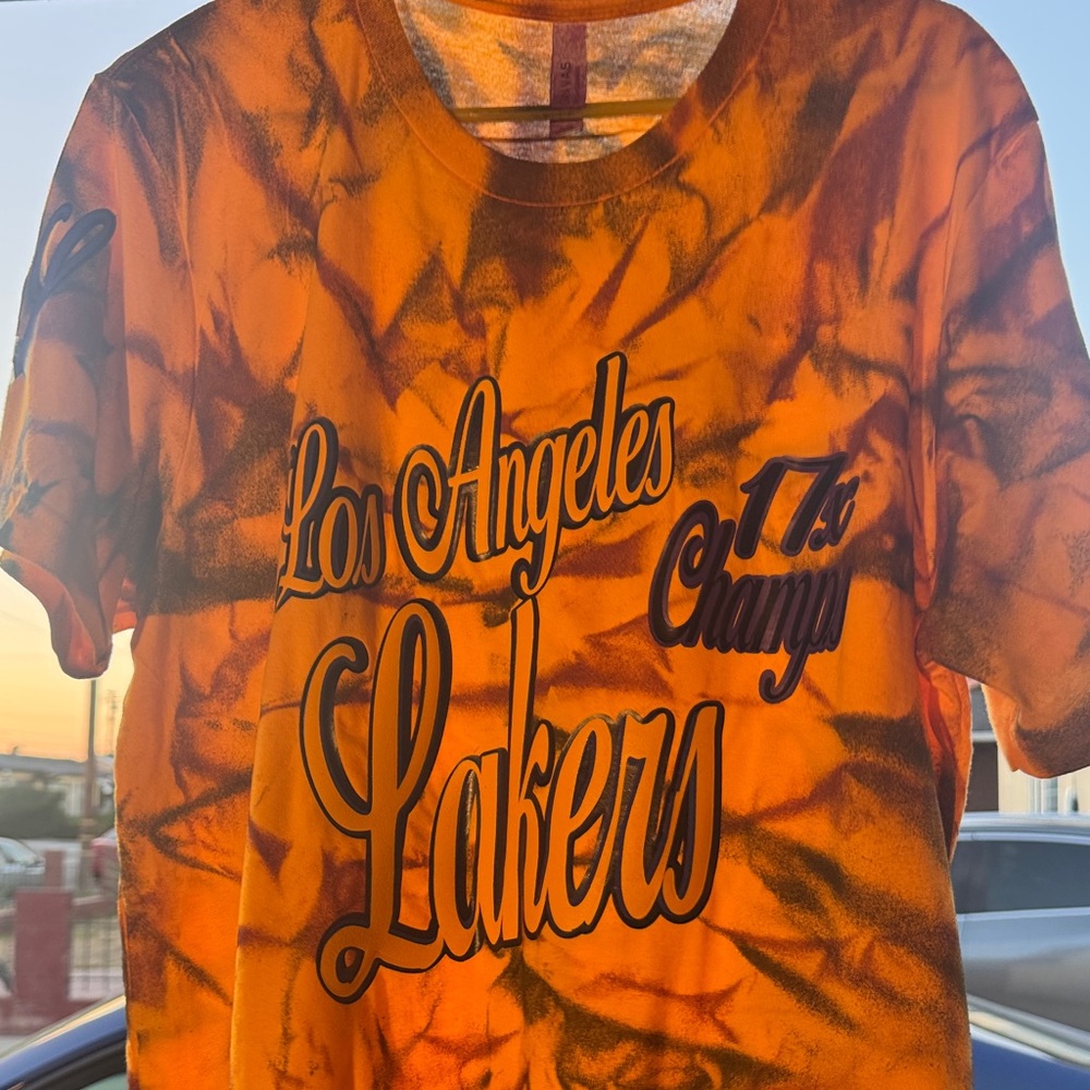 Los Angeles tie dye Short Sleeve Tee